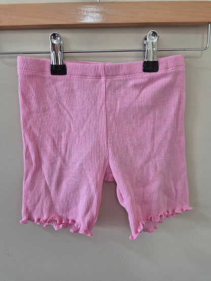 BNWT Pink Ribbed Matching Set - Size 4