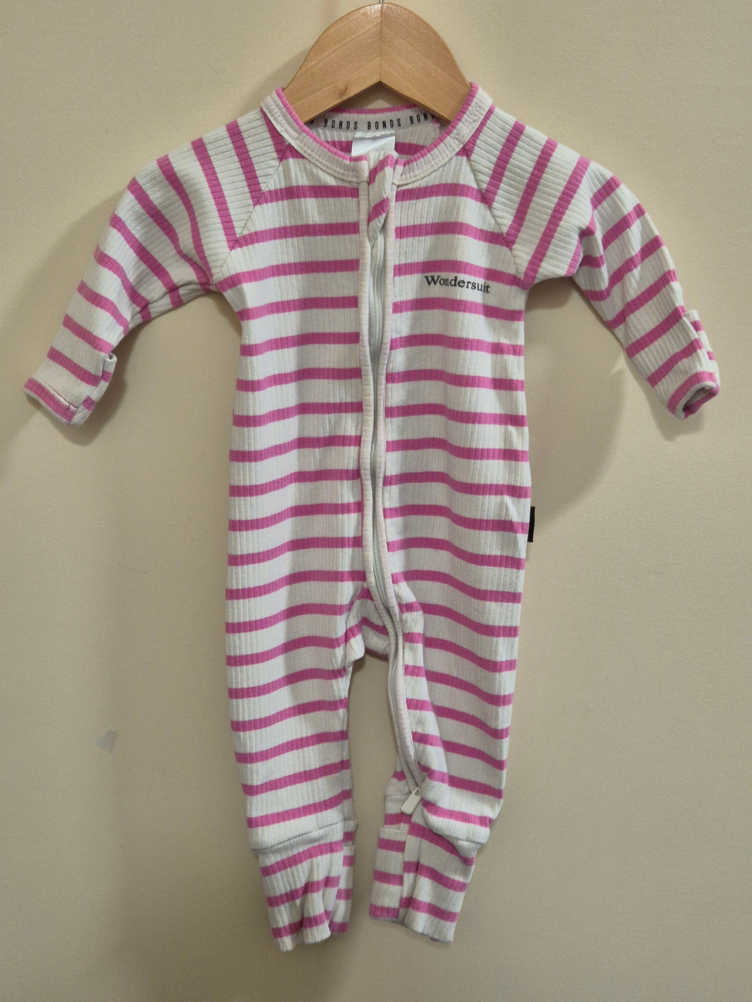 Bonds Ribbed Wondersuit Size 000