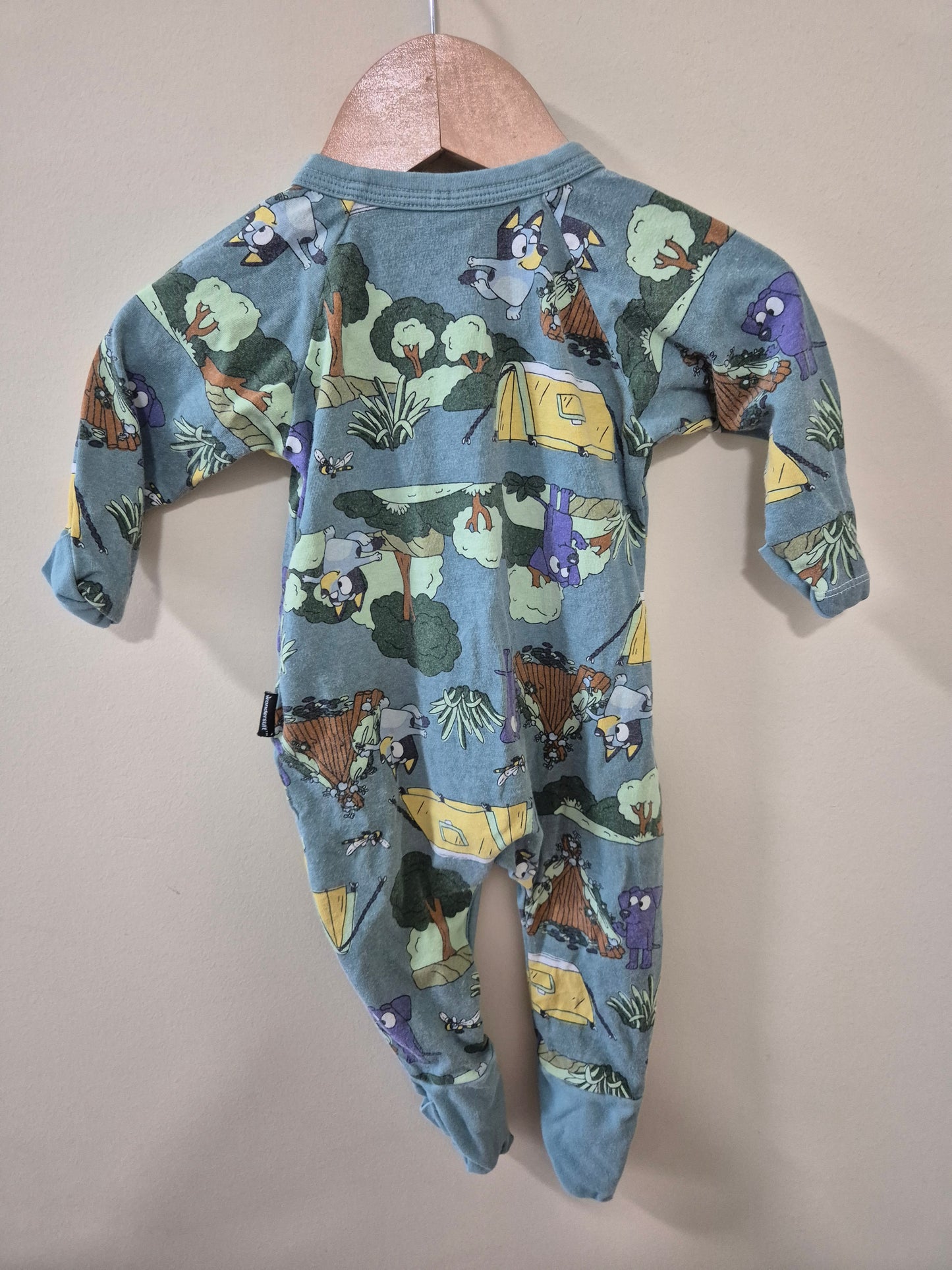 Bonds x Bluey Wondersuit Onesie 000