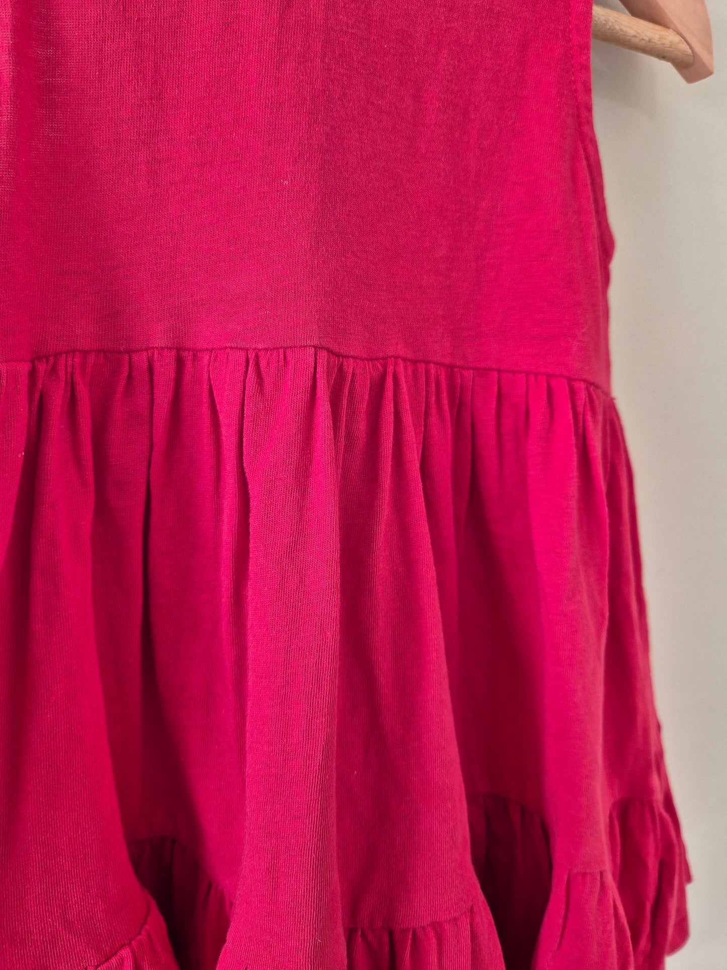Red Organic Cotton Size 1 Dress