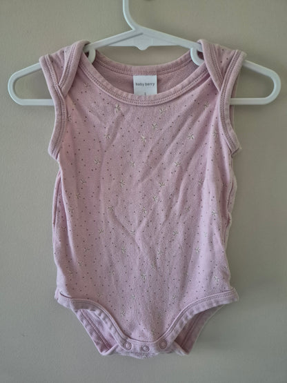 Baby Berry Singlet Bodysuit Size 1