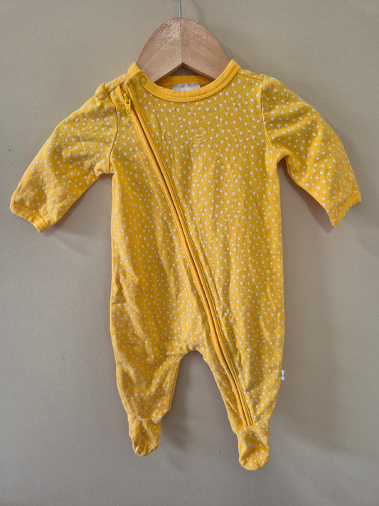 Sprout Yellow Onesie - 0000