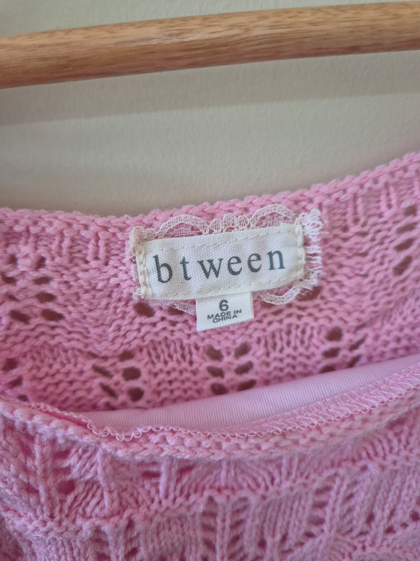 Pink Btween Size 6 Outfit Set