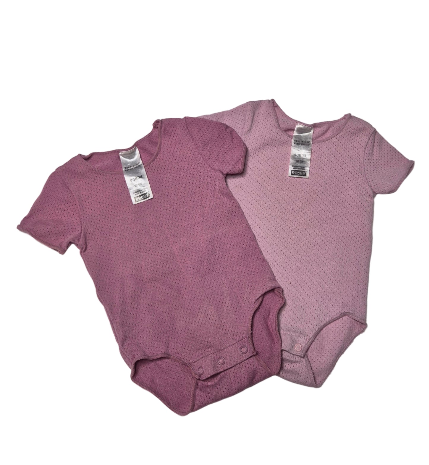 BONDS Wondercool Bodysuit Bundle 0-3 Months
