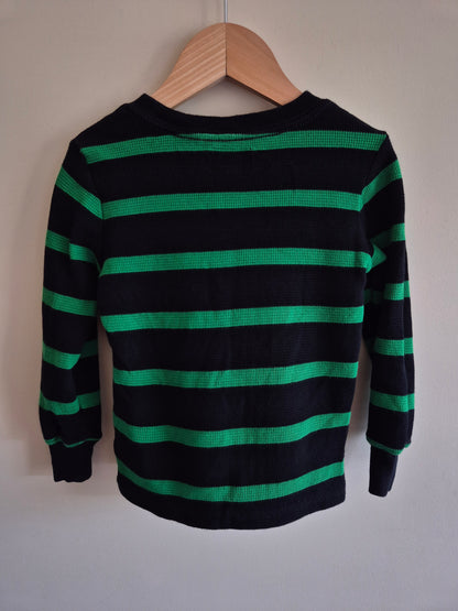 Ralph Lauren Striped Long Sleeve Shirt Size 3