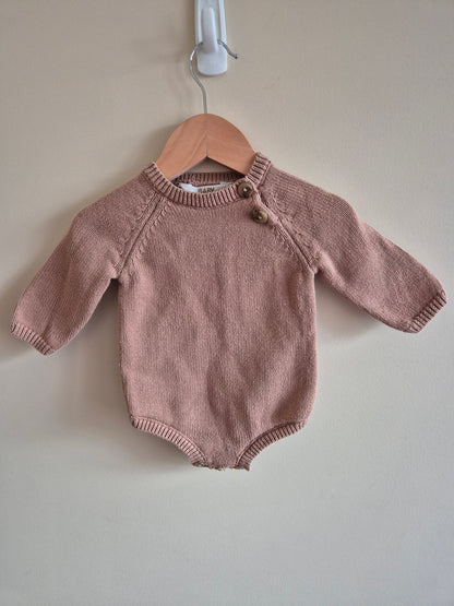 Cotton On Organic Knit Bodysuit Size 000