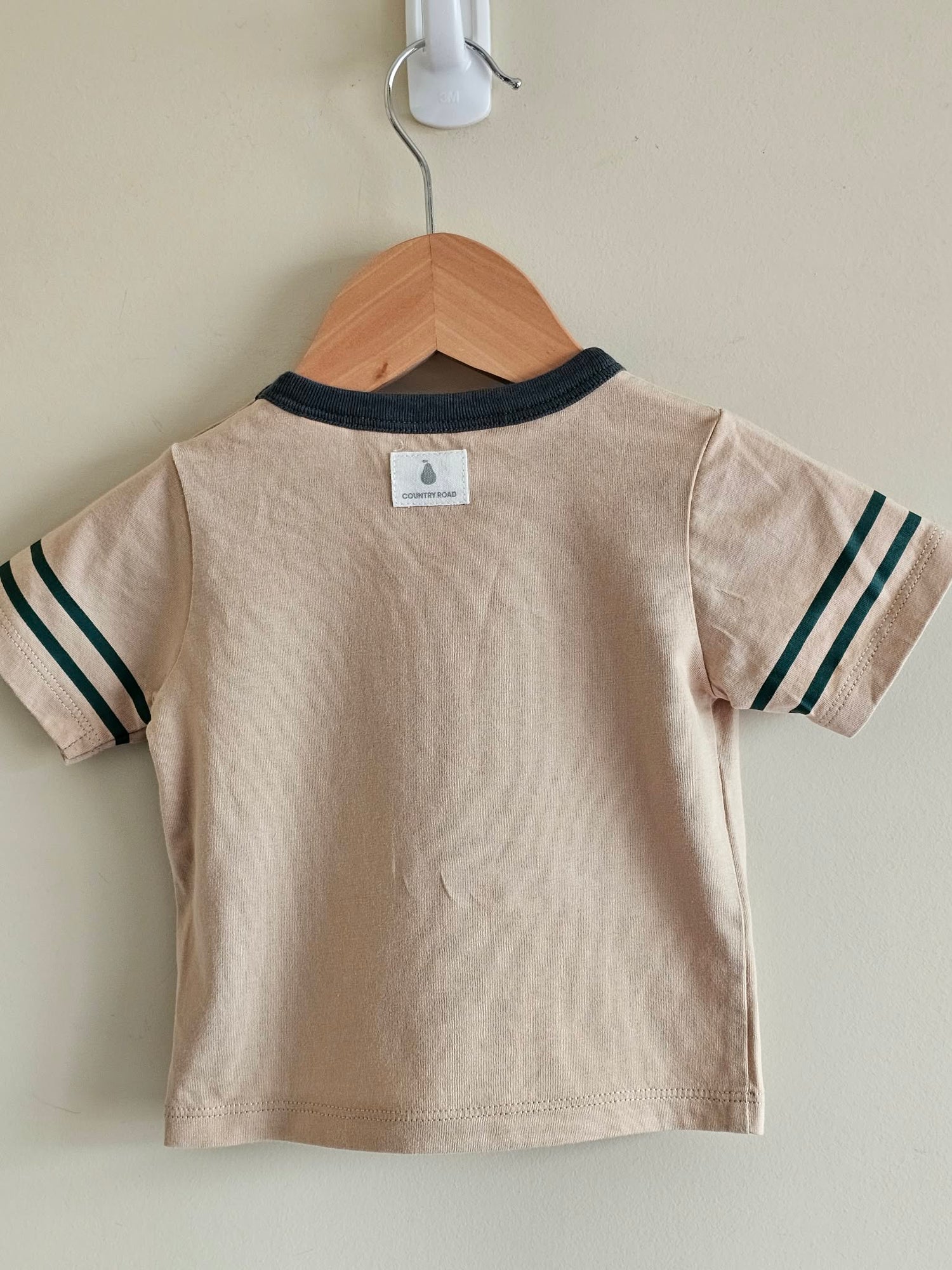 Country Road Beige Striped Shirt Size 000