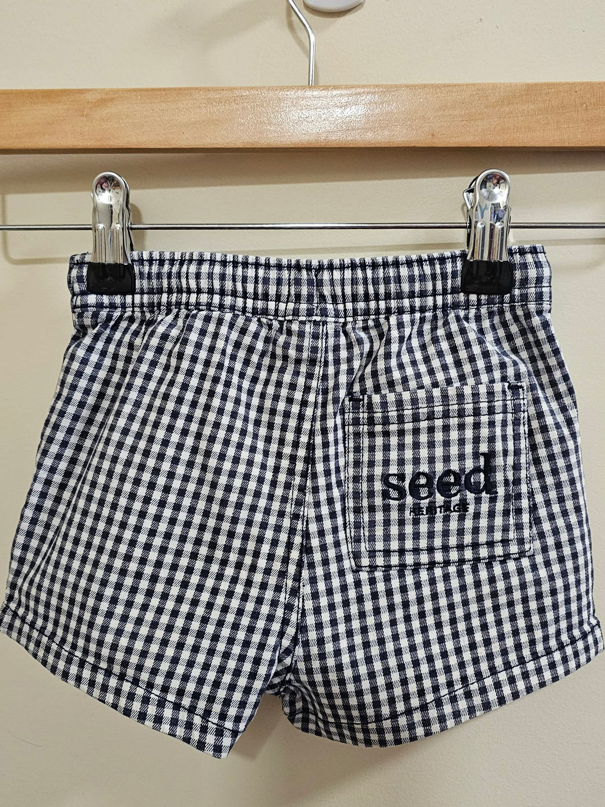 Seed Heritage Gingham Shorts Size 0
