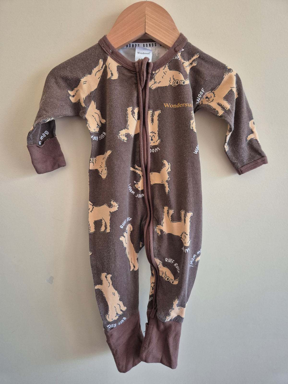 Bonds Puppy Wondersuit Size 000