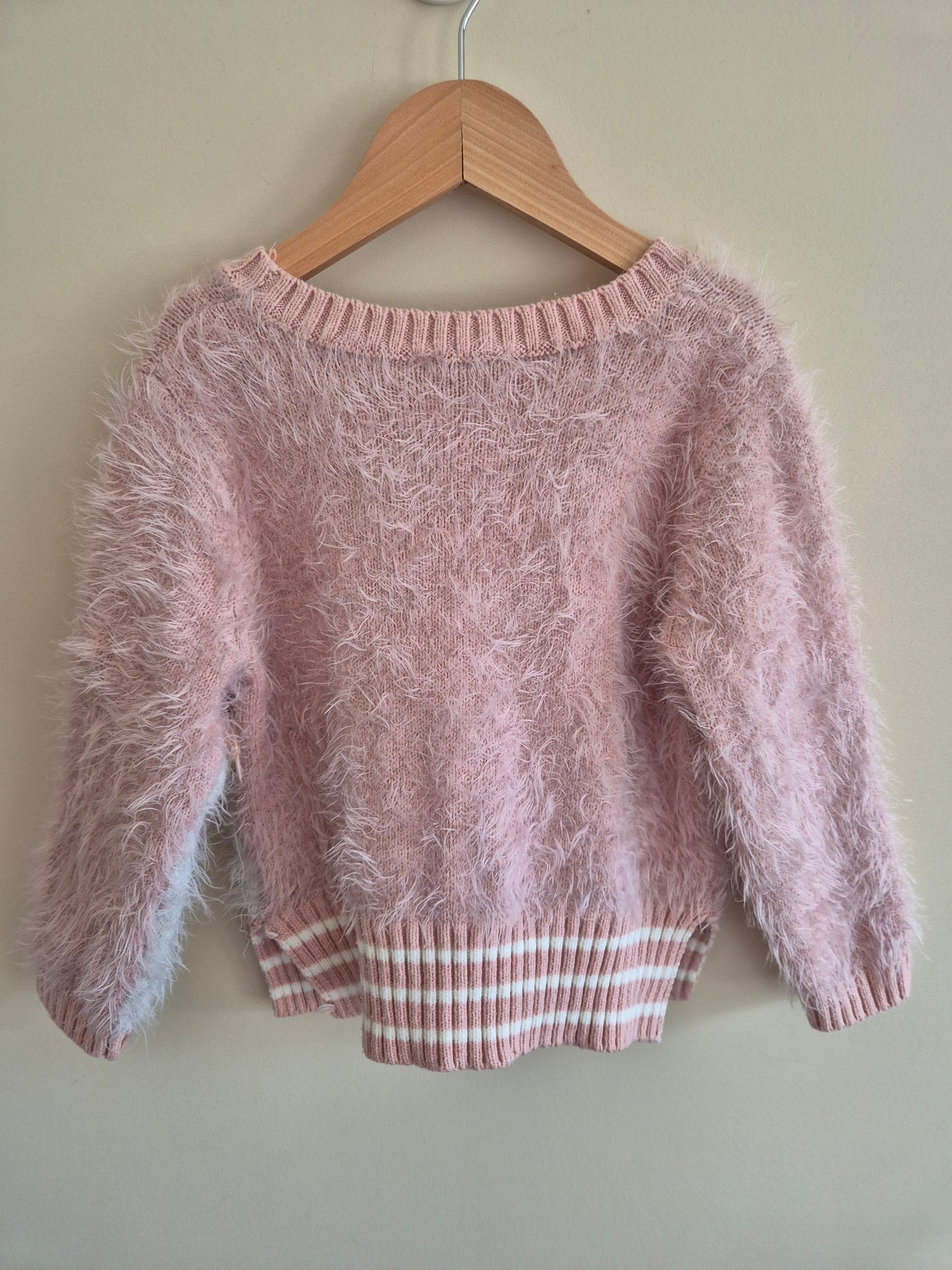 Milkshake Unicorn Fluffy Jumper Size 5
