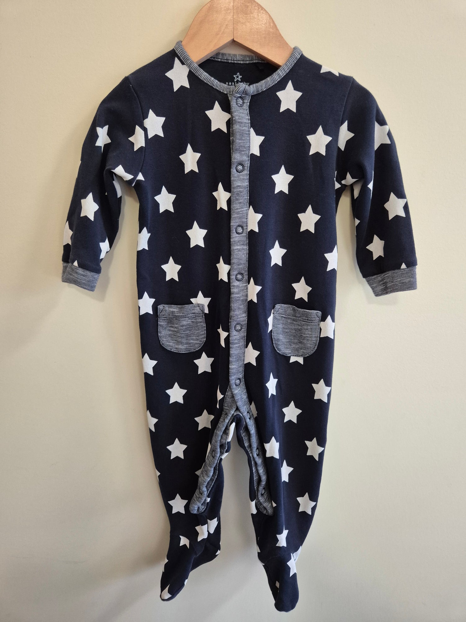 Next Baby Star Onesie Size 6-9months