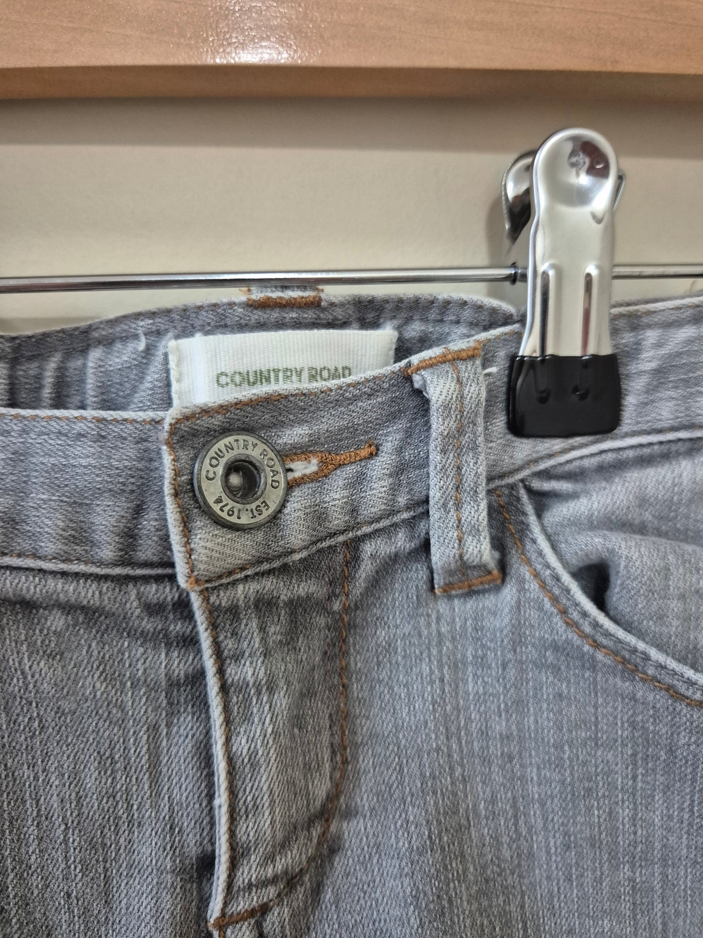 Country Road Grey Denim Jeans Size 3