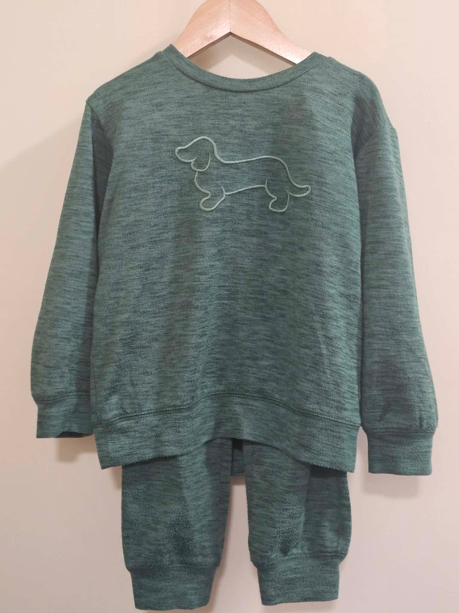 Peter Alexander Green Pyjama Set Size 4