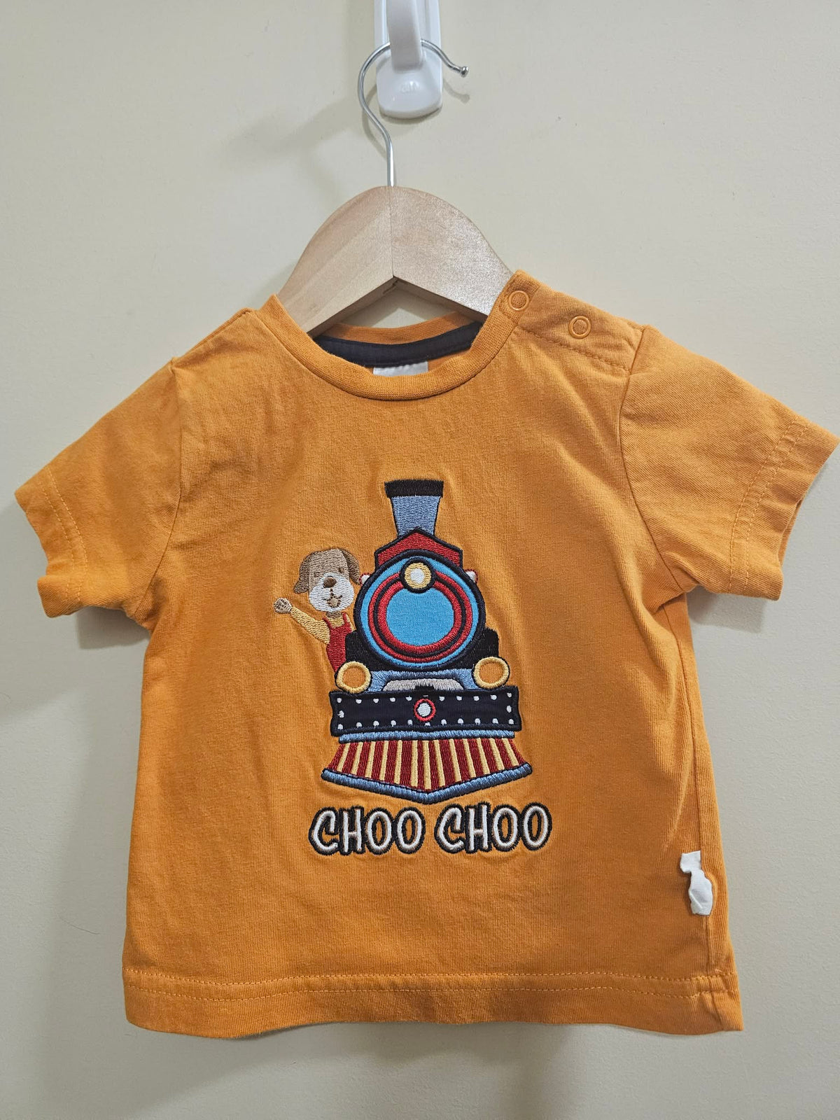Ollies Place "Choo Choo" Shirt Size 00