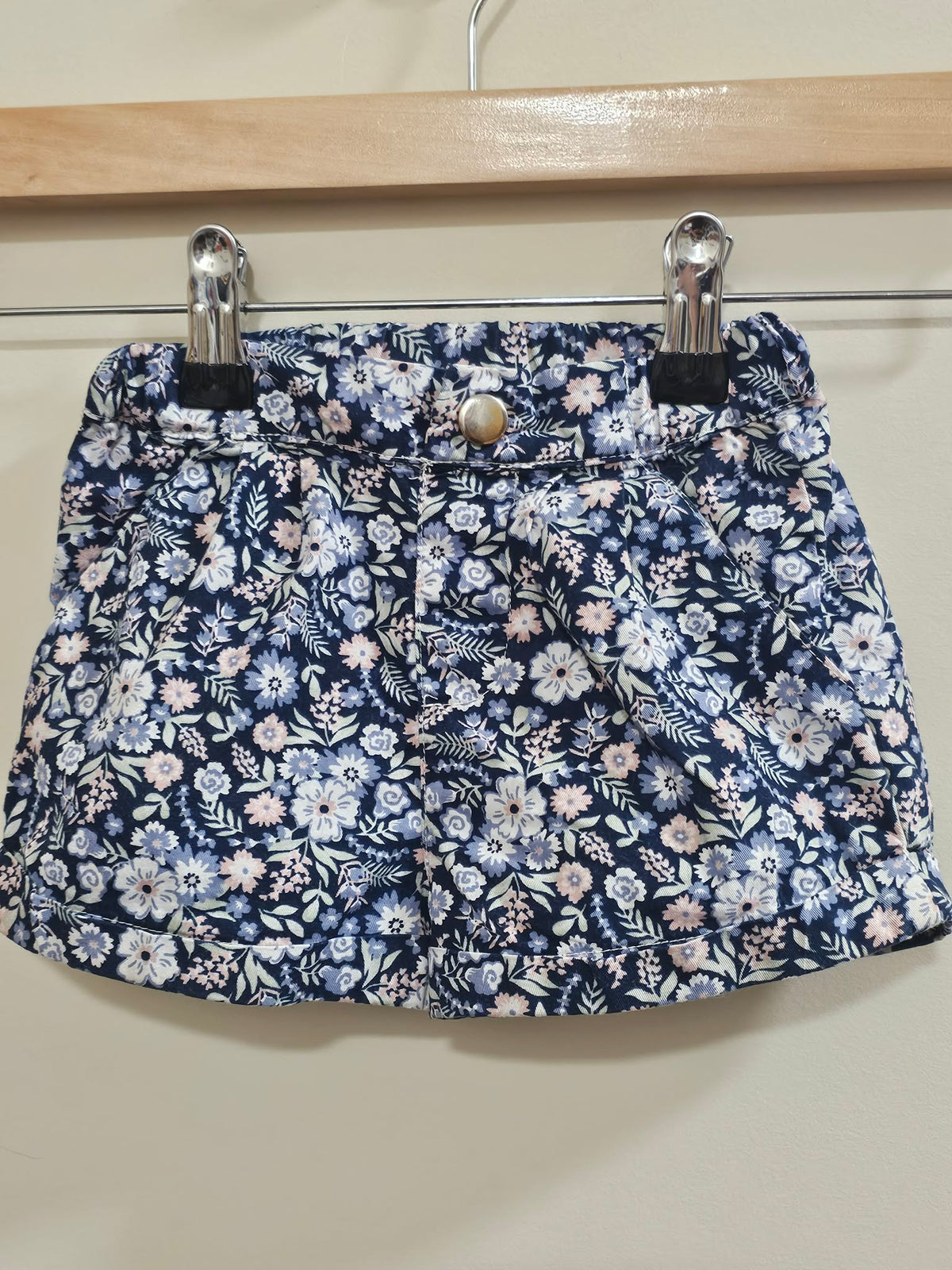 Floral Shorts Size 1