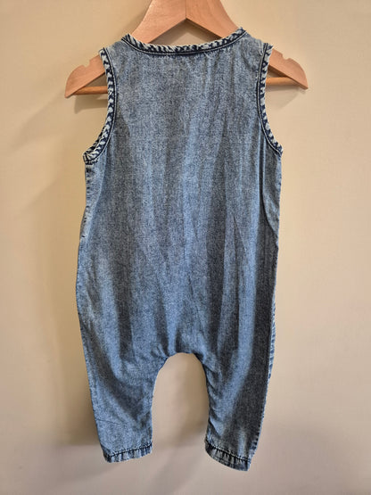 Dymples Sleeveless Romper Size 1