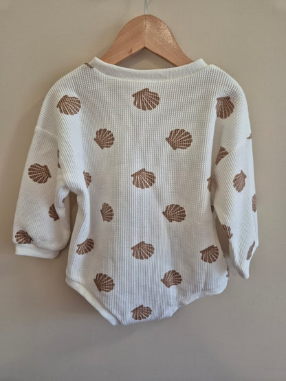 Mini Zali Long Sleep Romper Size 2