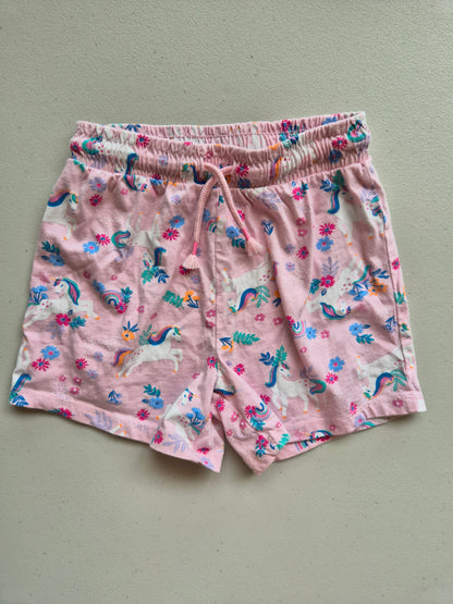 Anko Unicorn Shorts Size 7