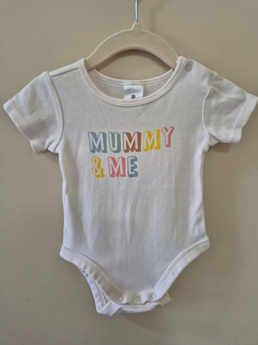 Target Mummy & Me Onesie Size 000