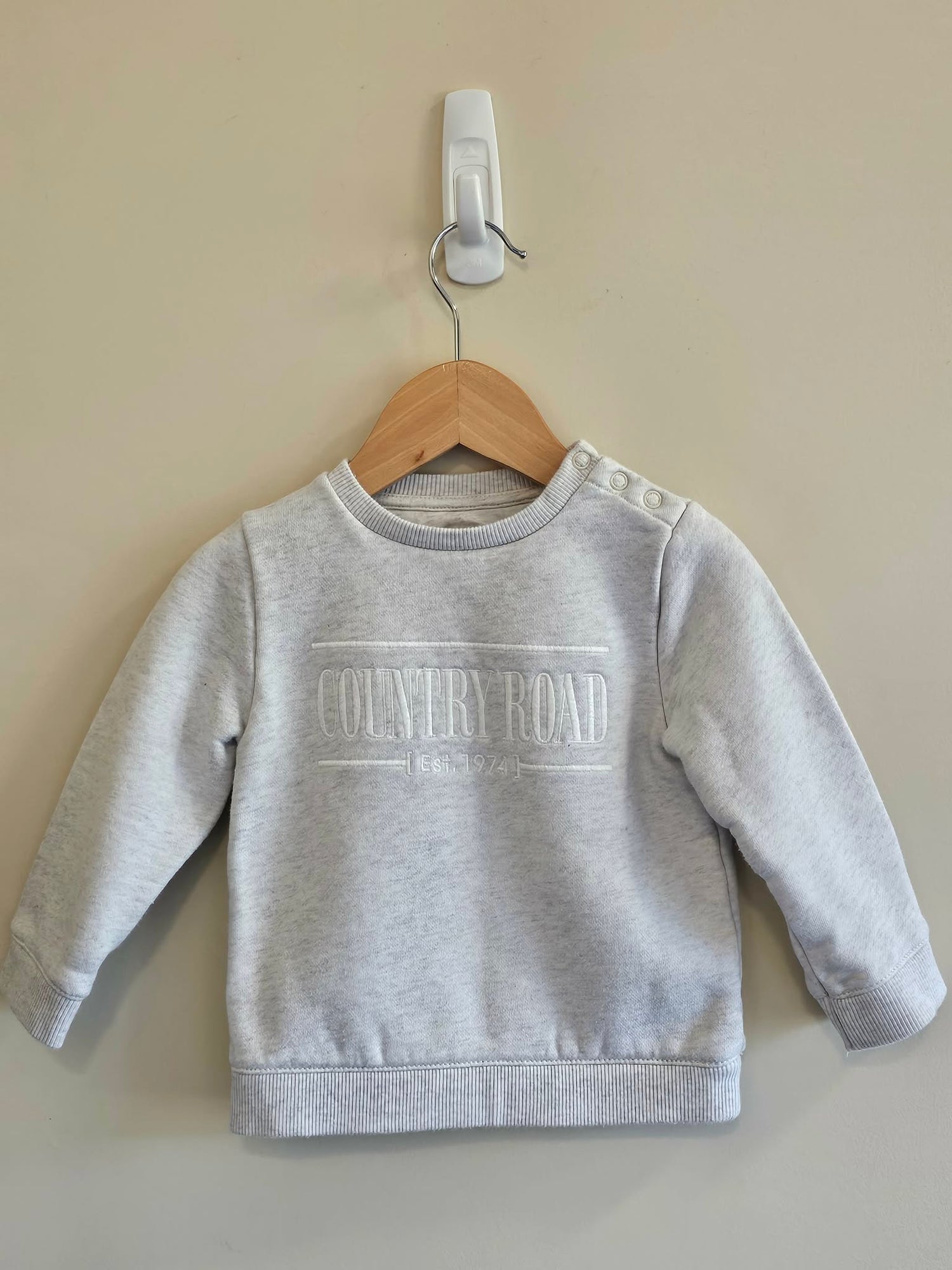 Country Road Grey Crewneck Jumper Size 1
