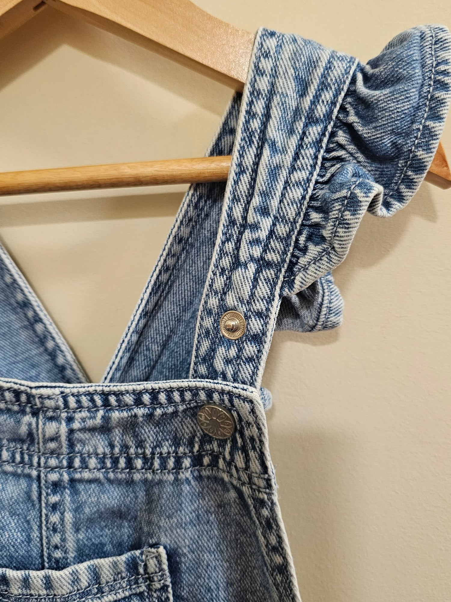 Milkshake Denim Overalls Size 7