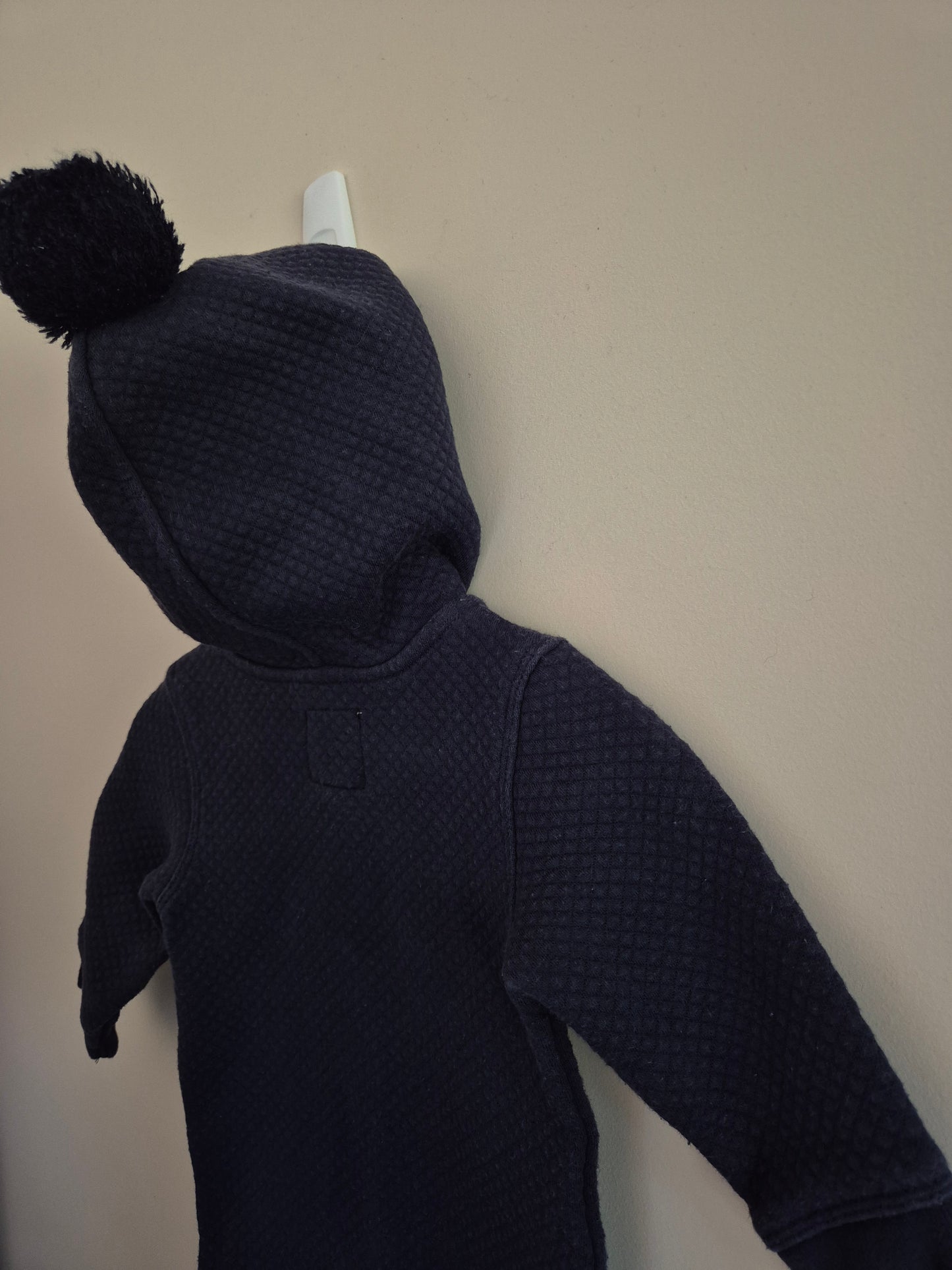 Country Road Quilted Navy Onesie Size 00