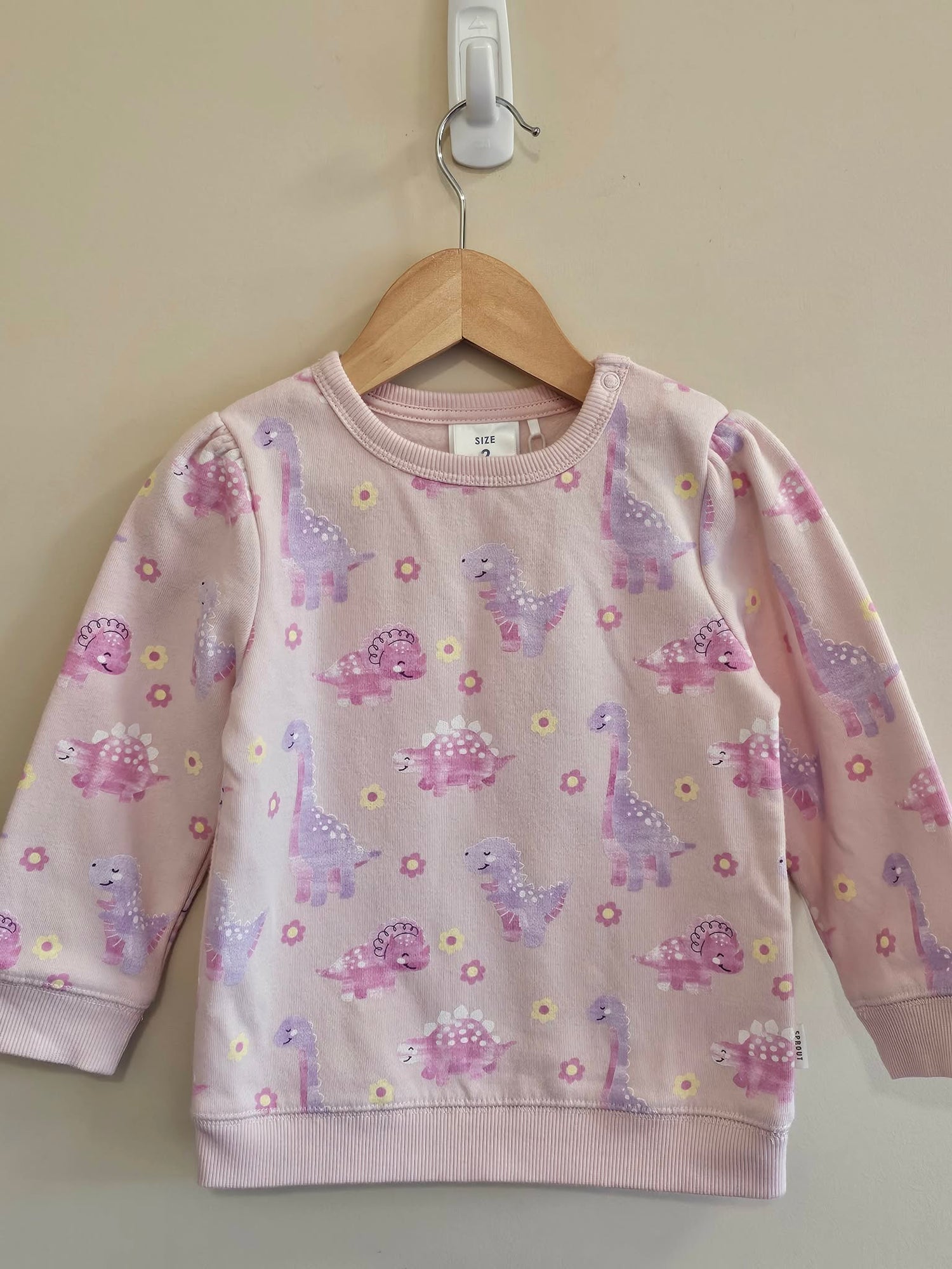 BNWT Sprout Dinosaur Jumper Size 2