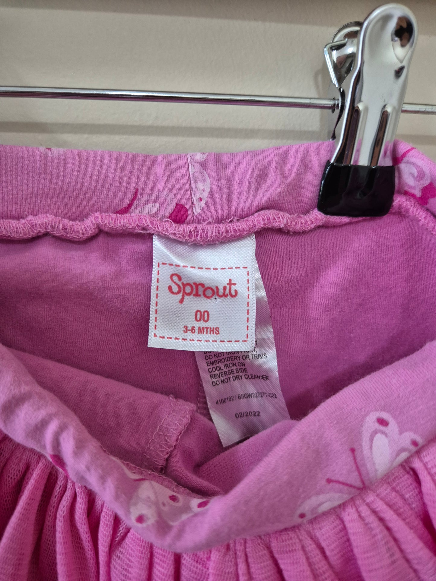 Sprout Leggings Tulle Skirt Size 00