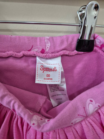 Sprout Leggings Tulle Skirt Size 00