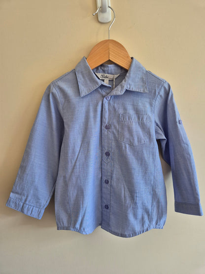 BNWT Bebè Button Up Shirt Size 2
