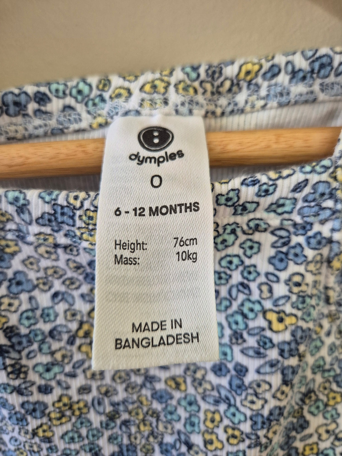 Dymples Outfit Set Size 0