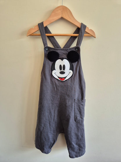 Mickey Mouse Overalls Size 3-4