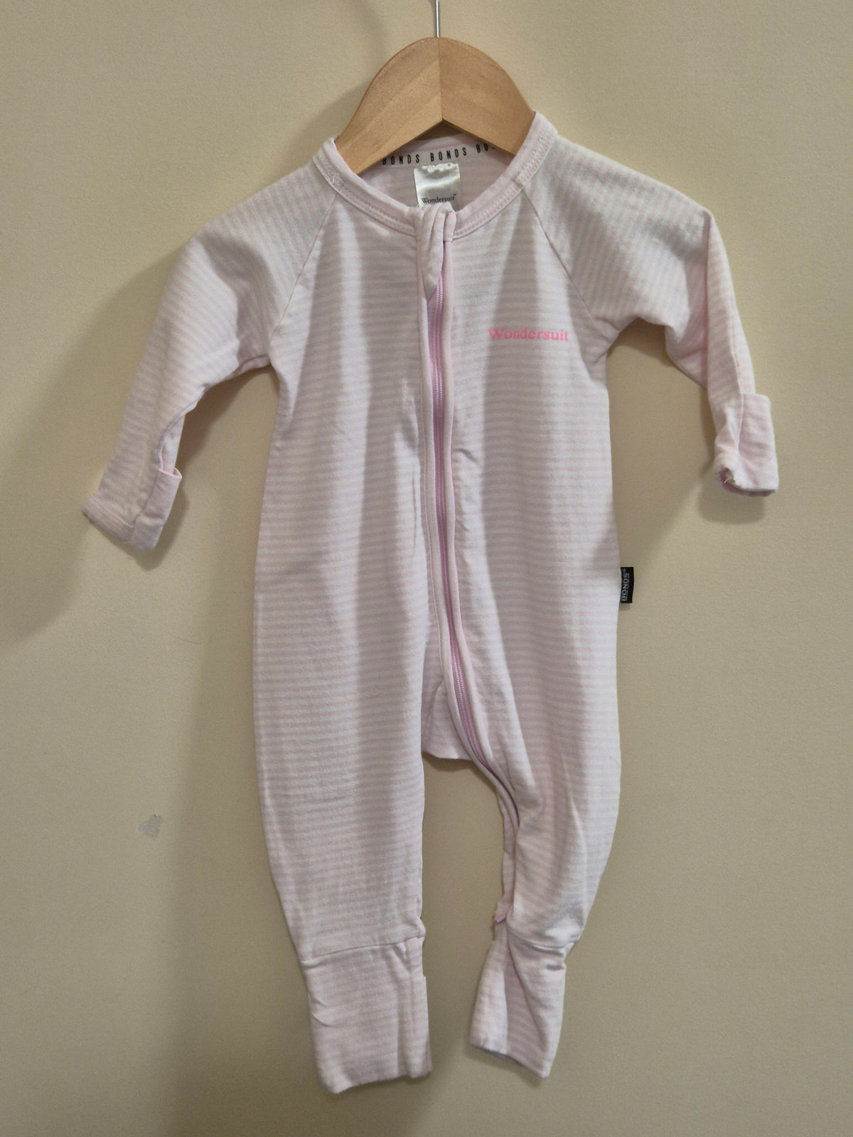 Bonds Light Pink Wondersuit Size 000