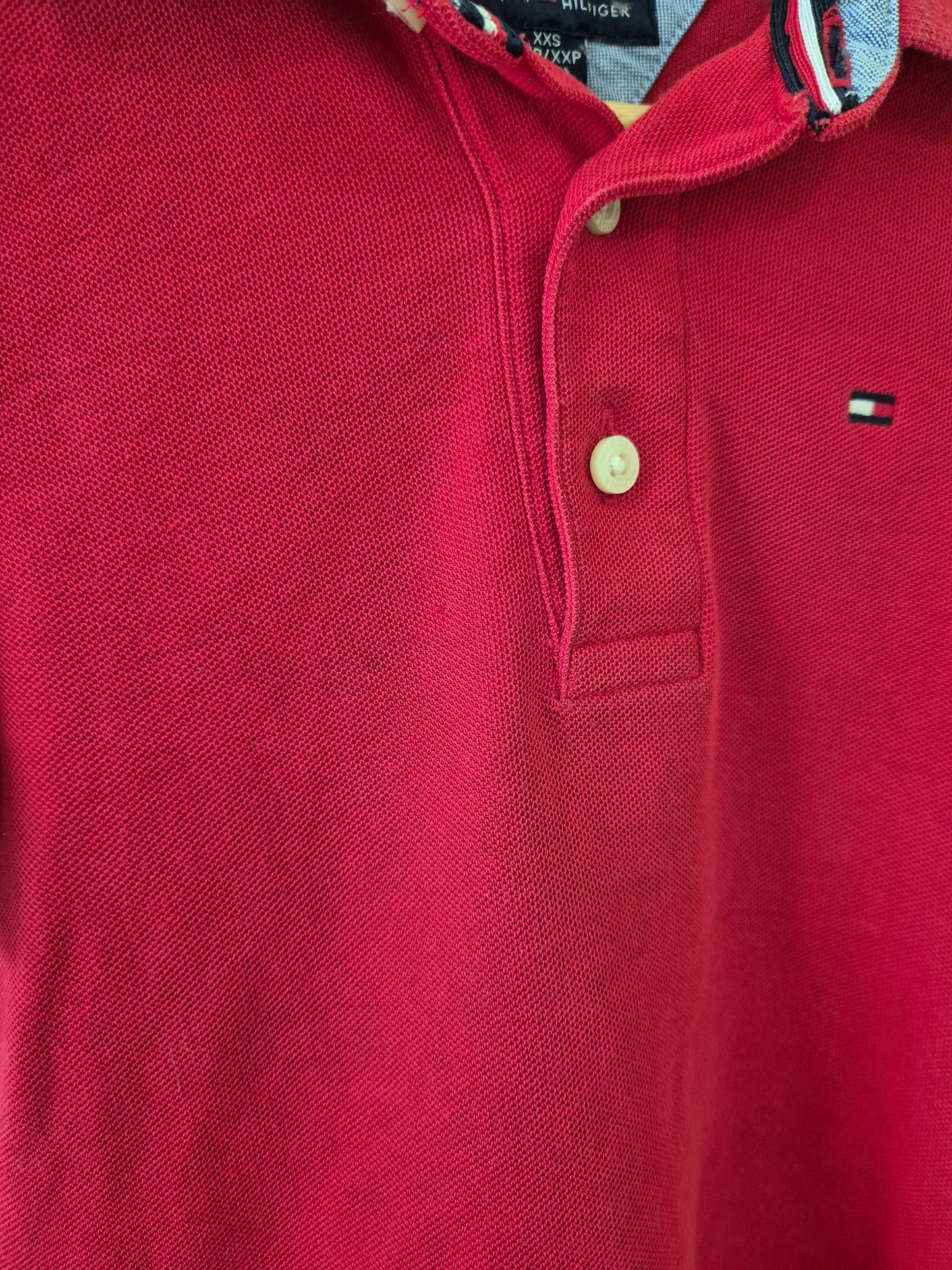 Tommy Hilfiger Red Polo - Size 2-3
