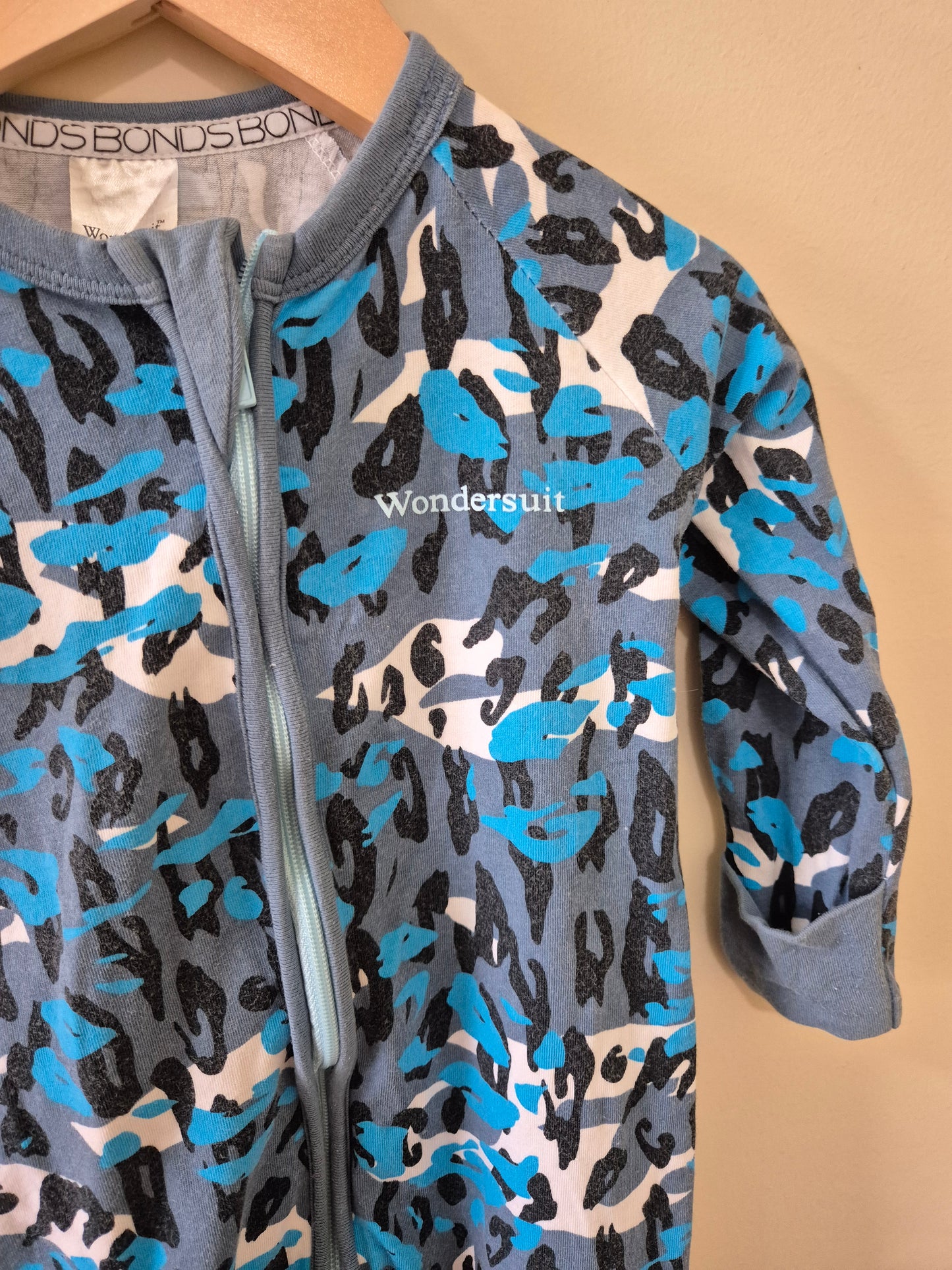 BONDS Blue Camouflage - Size 0