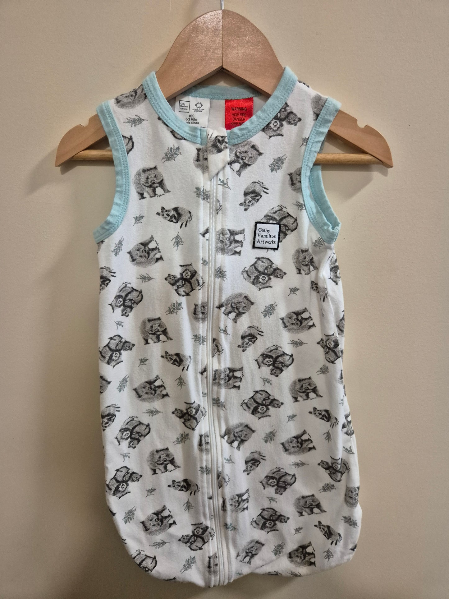 Cathy Hamilton Artworks Transition Swaddle Size 000