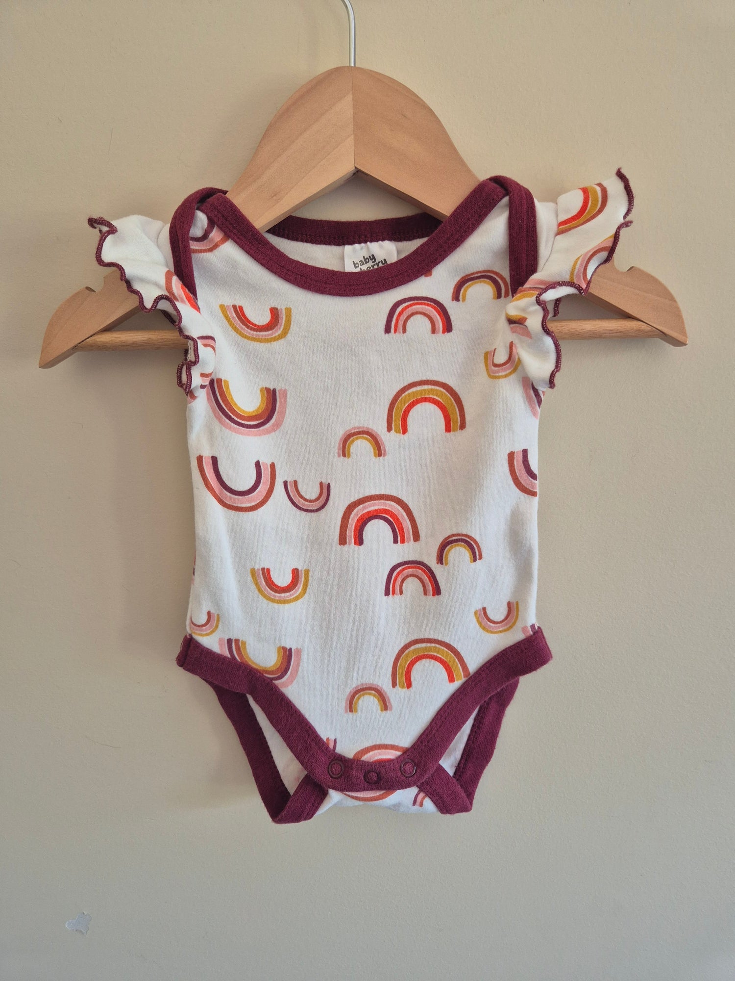 Baby Berry Rainbow Bodysuit Size 0000