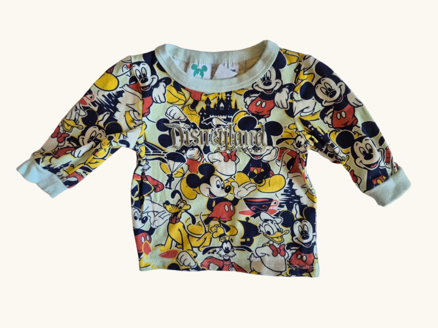 Disneyland Mickey Mouse Outfit Set Size 00