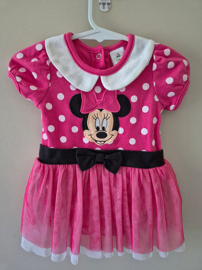Minnie Mouse Bodysuit Dress - Size 000