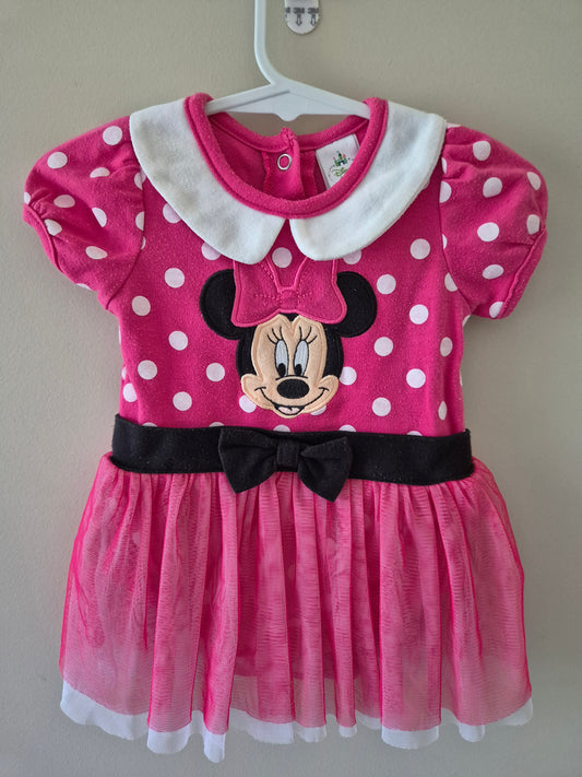 Minnie Mouse Bodysuit Dress - Size 000