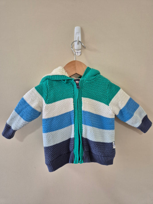 Sprout Fleeced Knitted Jumper Size 000