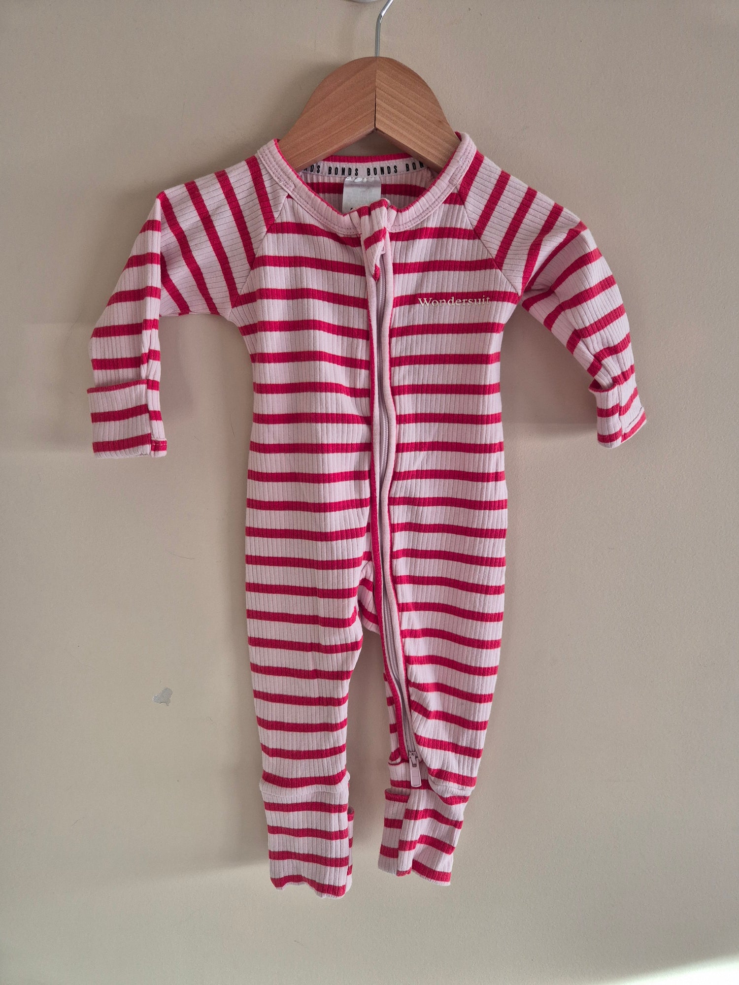 Bonds Striped Wondersuit Size 000