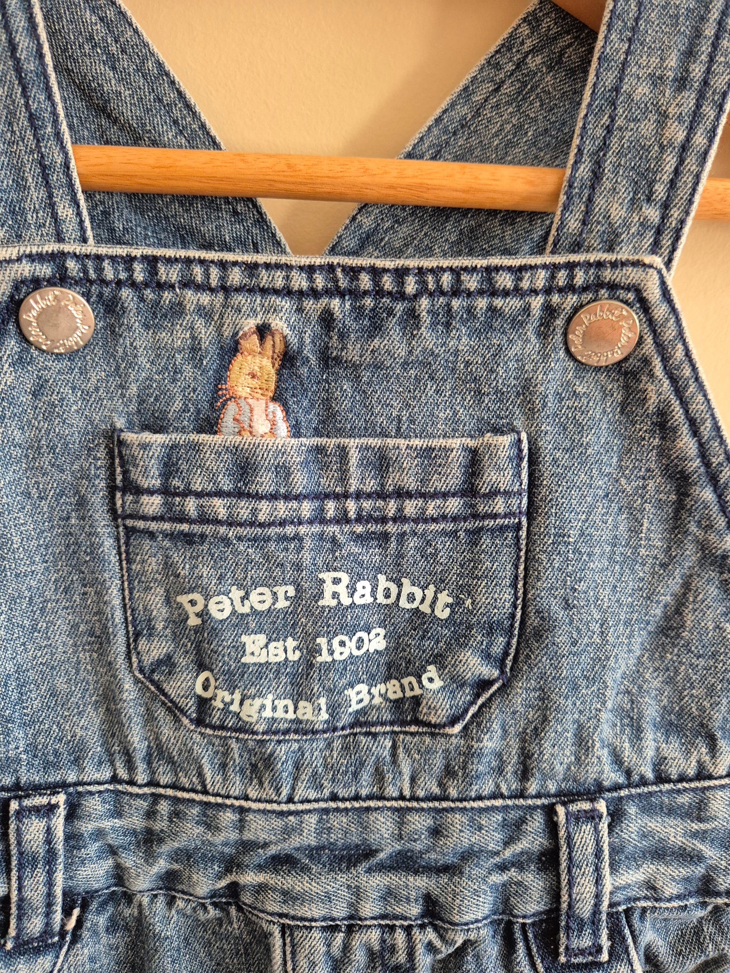 Vintage Peter Rabbit Overalls Size 0