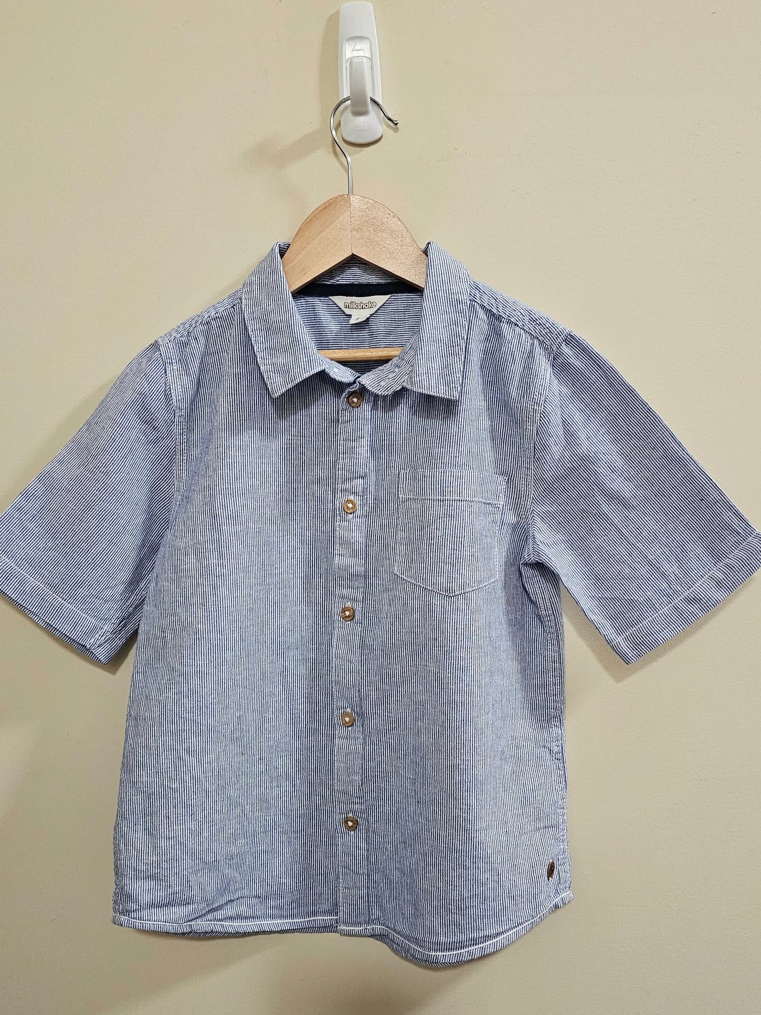 Milkshake Button Up Shirt Size 7