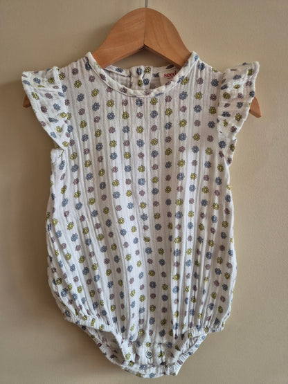 Seed Heritage Linen Romper Size 0