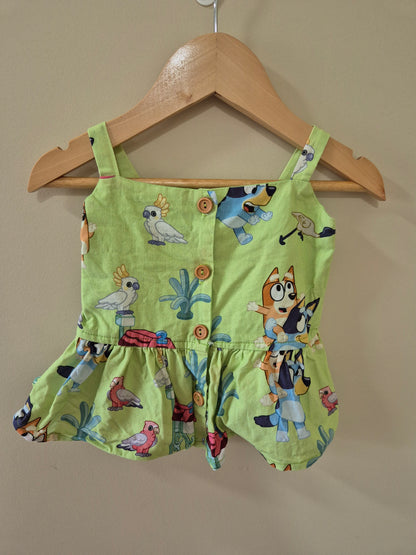 Miss Belle Bluey - Size 00