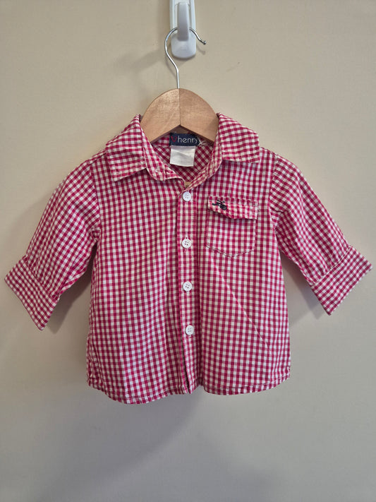 Love Henry Plaid Shirt Size 0
