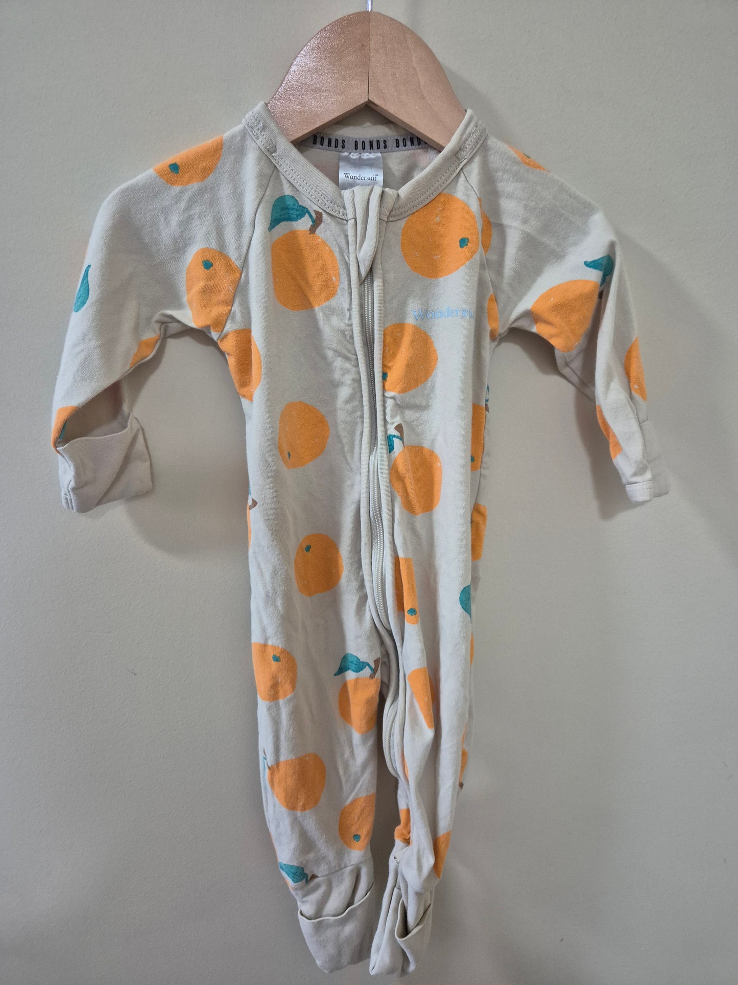 Bonds Wondersuit Orange Fruit Size 00