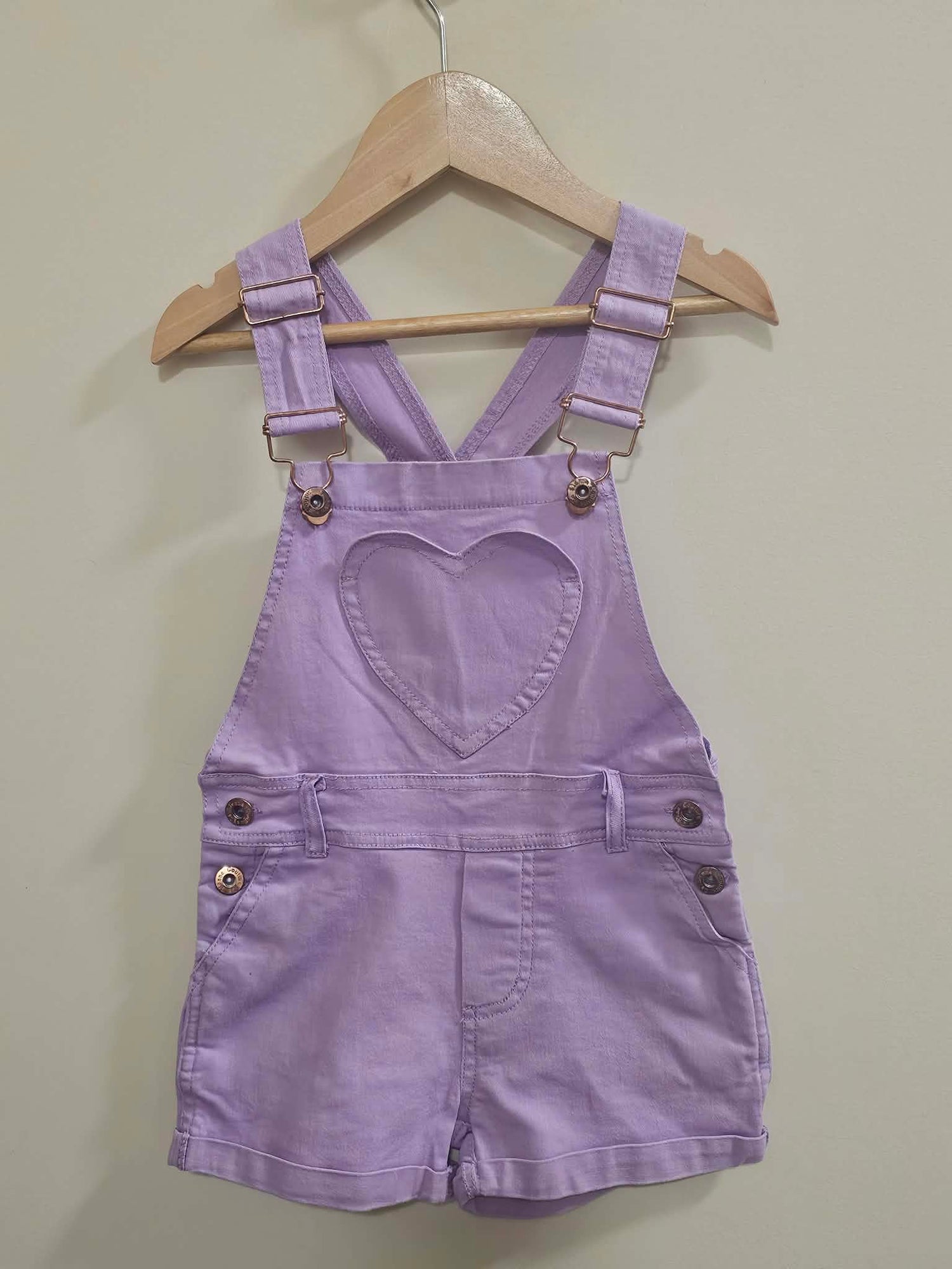La Sienna Couture Purple Overalls Size 3