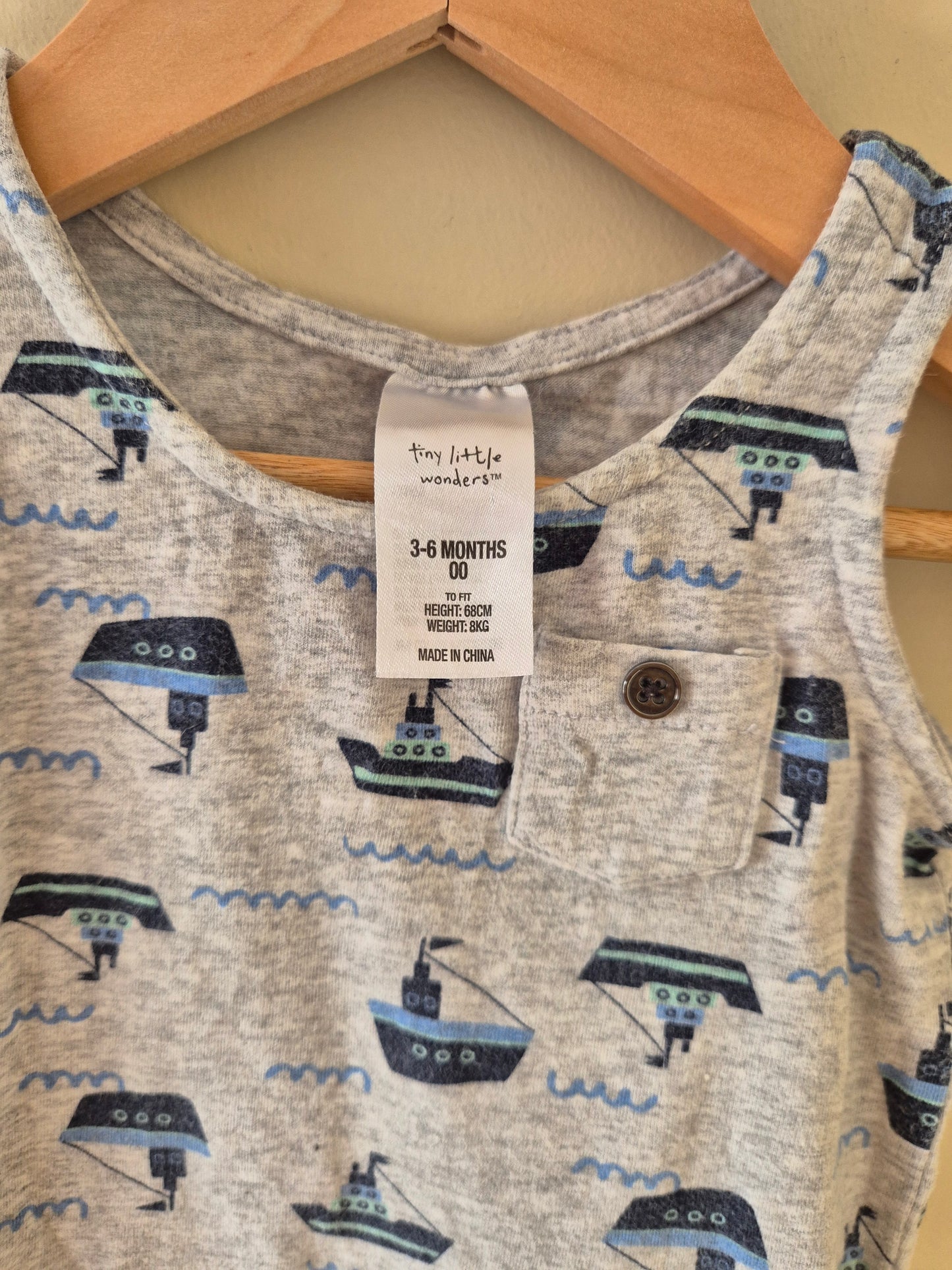 Tiny Little Wonders Singlet Size 00